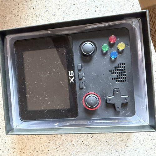 X6 Portable Game Console HD 3.5 inch 32GB 10000 games like new