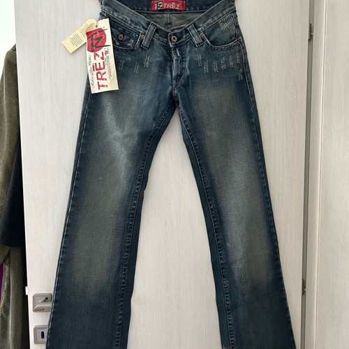 TZ - TREZ vintage blue jean new XS-S bootcut