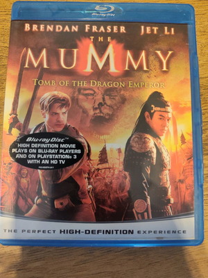 The Mummy Tomb of the Dragon Emperor Blu-Ray used