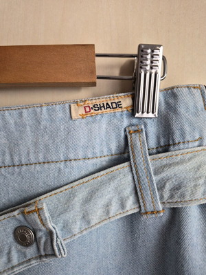 Denim mini skirt D-Shade used, blue, size S