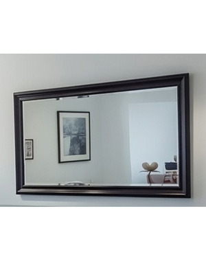 Large mirror used, 170 cm width and 90 cm height