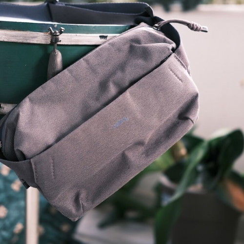 Bellroy Venture Sling 6L used, basalt fabric, gray turquoise