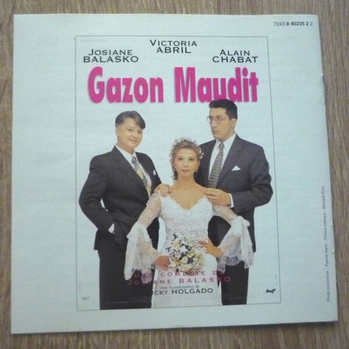 Gazon Maudit Soundtrack CD used, disc and covers only without case