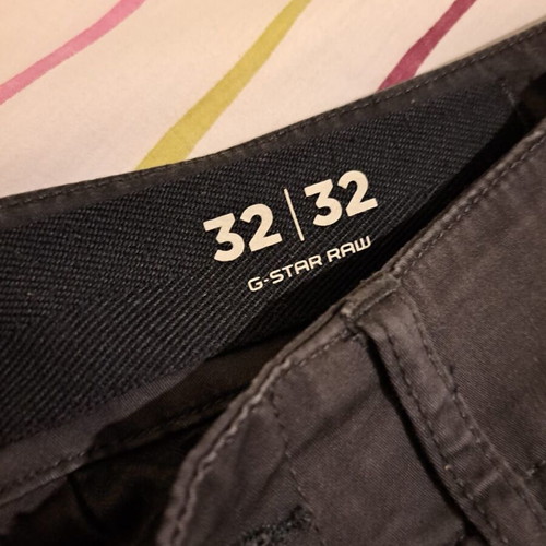 G-Star Raw men's pants 32/32, cotton blend