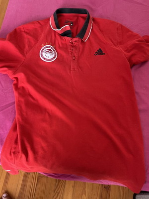 Поло тениска за тренировки Olympiacos K19