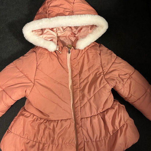Mayoral pink jacket with stars 18 months like new, 86cm