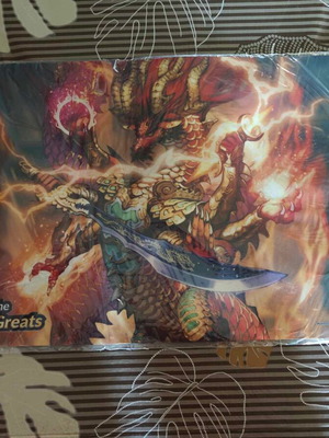 Cardfight Vanguard Genesis of the Five Greats (Dragveda) playmat new