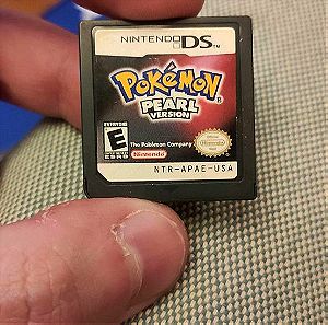 Pokemon pearl Nintendo ds game