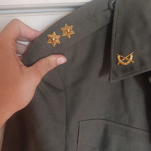 Battle dress infantry jacket 1974 like new, Greek military
