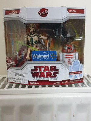 Star Wars General Grievous & CB-3D Legacy Collection Hasbro new 2009