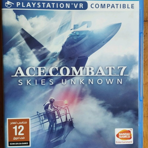 PS4 Ace Combat 7 Skies Unknown used, complete