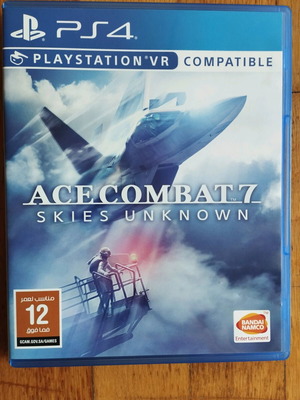 PS4 Ace Combat 7 Skies Unknown used, complete