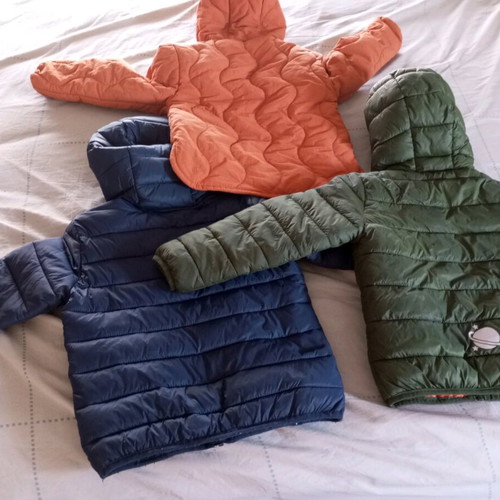 Children's jackets new, pack of 3, size 5-6 years