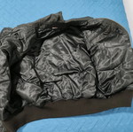 Hooligan Flight Jacket like new, black, medium