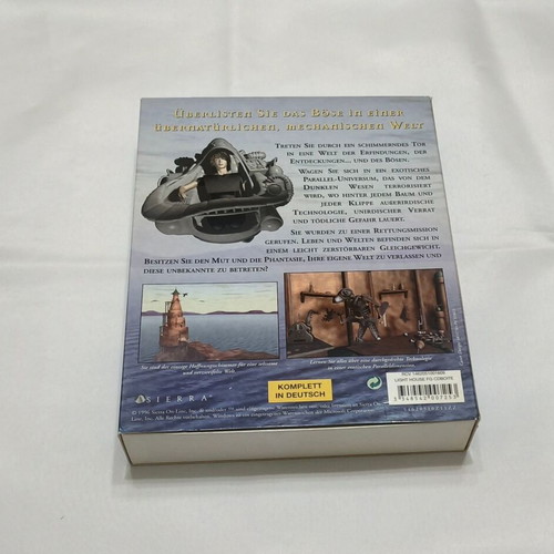 Lighthouse The Dark Being PC game used, adventure, Sierra big box
