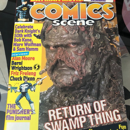 Comics Scene Magazine #7 new, Batman 50th Anniversary