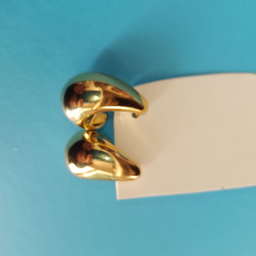 Earrings gold color drop design new