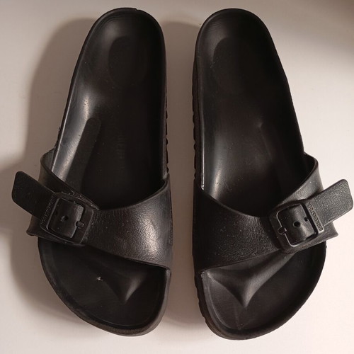 Birkenstock women's sandals size 38 used, black