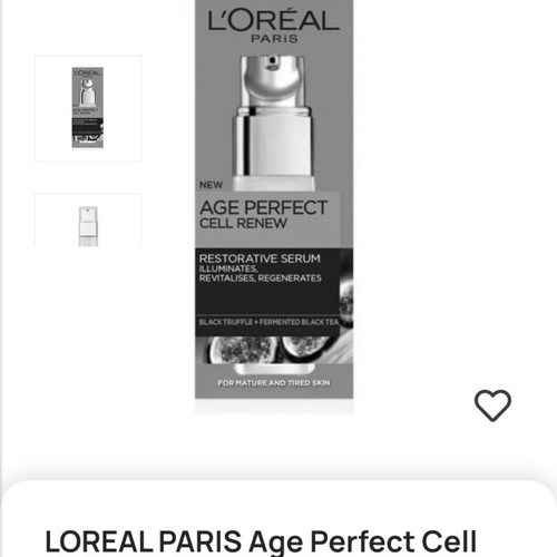 L'Oréal Age Perfect Cell Renew Serum new, cell renewal