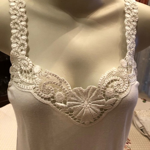 Lace Tops A-Style new, white