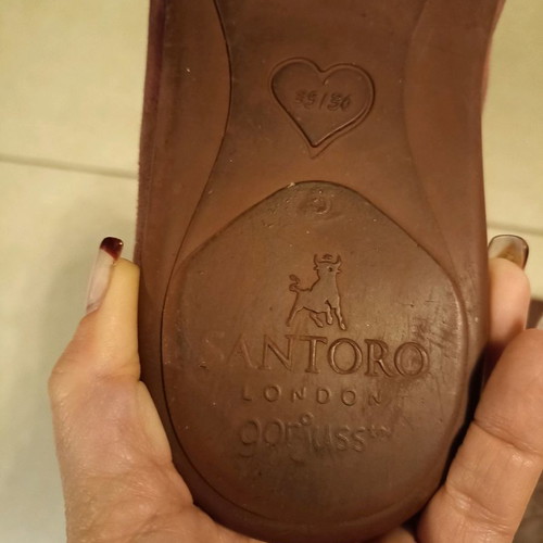 Santoro Gorjuss slippers for girls size 35-36 used, authentic
