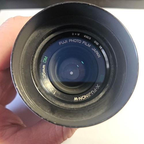 Fujica EBC Fujinon-W 35mm f/2.8 lens like new with adapter and UV filter