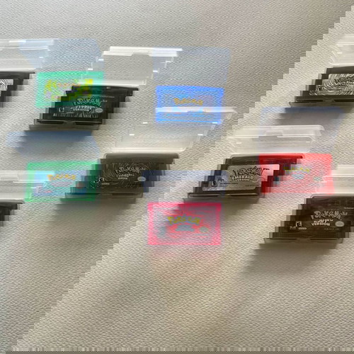 Κασέτες Pokémon Game Boy Advance 5 τεμάχια σαν καινούργιες