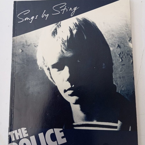 Collectible songbook Songs by Sting by The Police like new