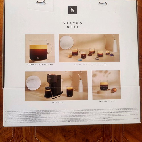 Nespresso Vertuo Next Premium Brown Coffee Machine New