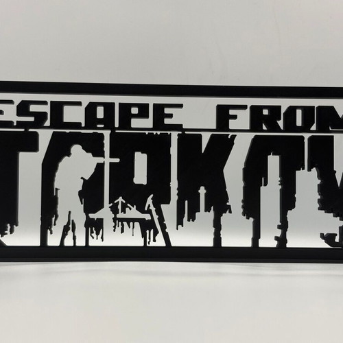 Escape From Tarkov Logo Desk Decor New 3D Printed