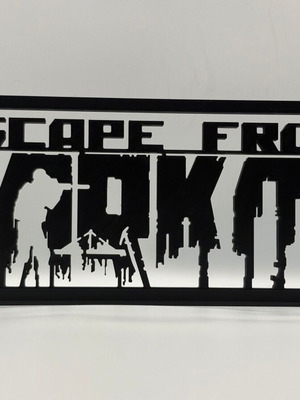 Escape From Tarkov Logo Desk Decor New 3D Printed