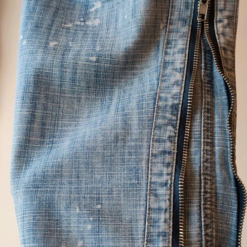 Raw Oxygen cargo jeans used, with zippers and side pockets