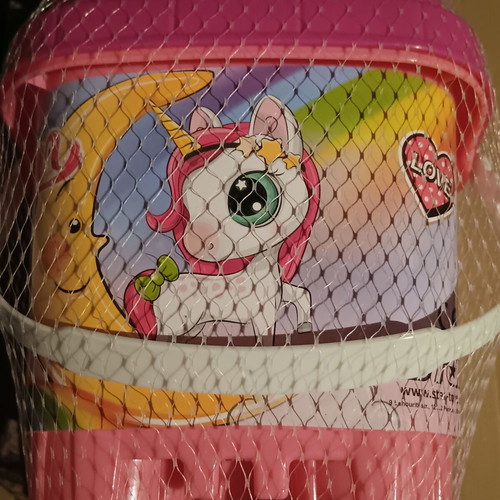 Unicorn children's bucket set new