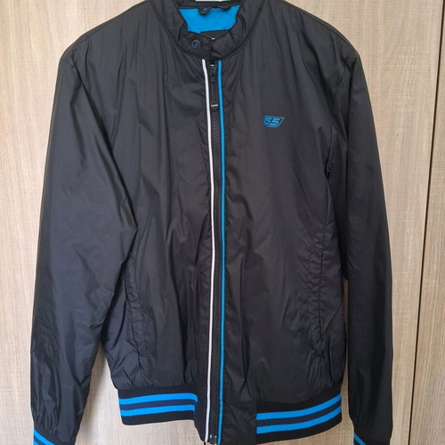 Diesel 55 DSL men's black jacket size L like new