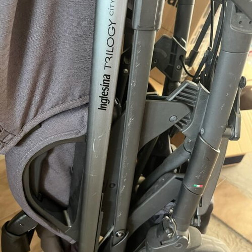 Inglesina Trilogy Quattro System stroller set like new, sidereal grey