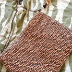Straw envelope bag