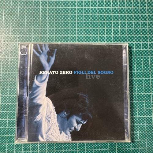 Renato Zero Figli Del Sogno Live CD like new, 2 discs