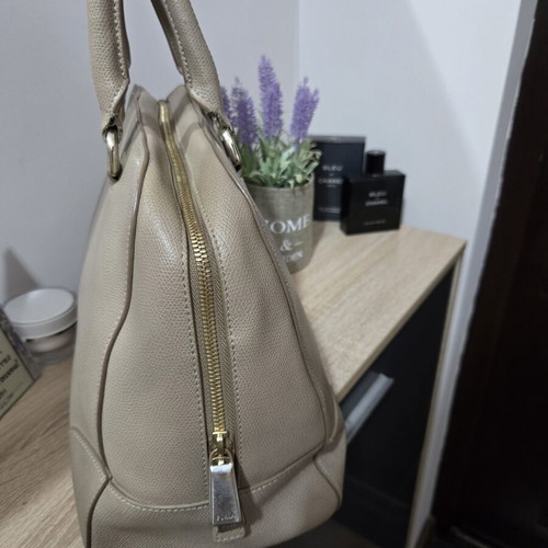 Furla handbag like new, beige