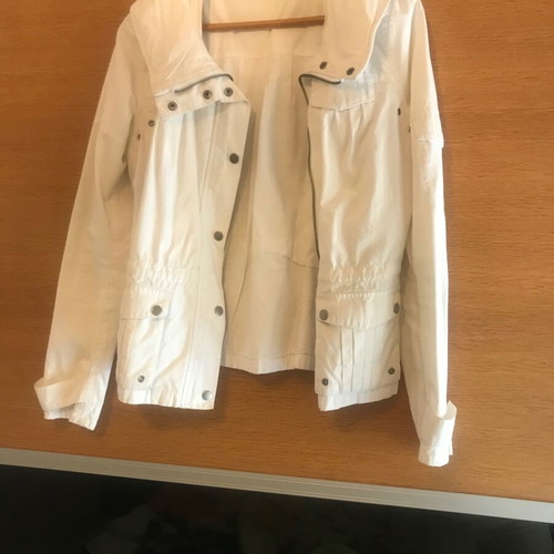 H&M white jacket small used