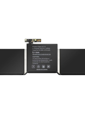 Μπαταρία Apple A1713 για MacBook Pro 13" A1708 2016-2017 σαν καινούργιο
