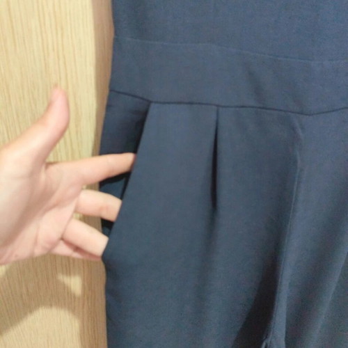 Jumpsuit blue used, size 36