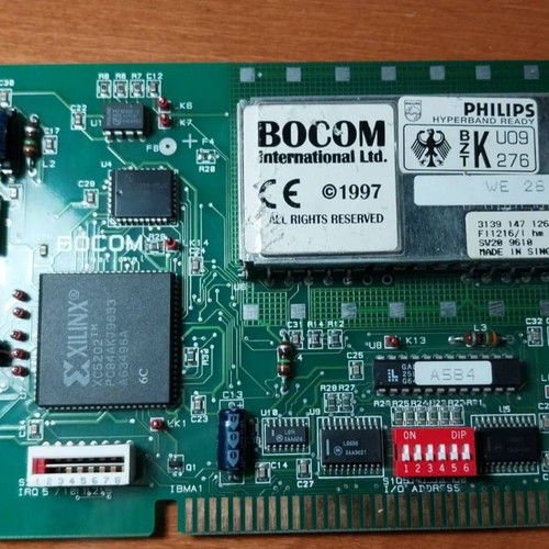 Bocom robin pc isa card used