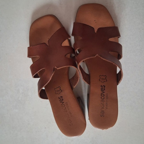 Sandra Coves leather sandals like new, size 37, brown