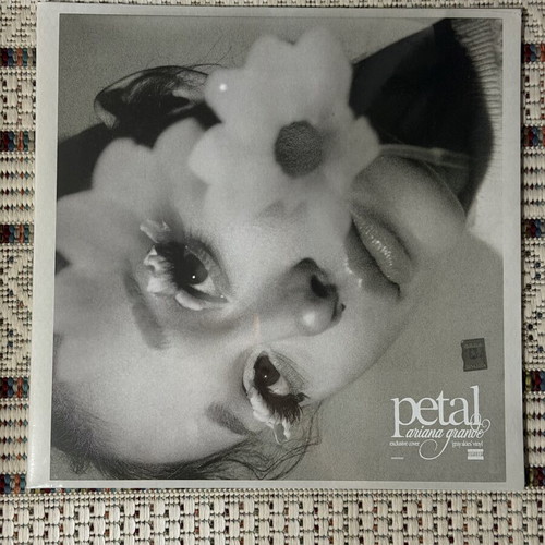 Ariana Grande Petal Limited Edition Gray Skies vinyl