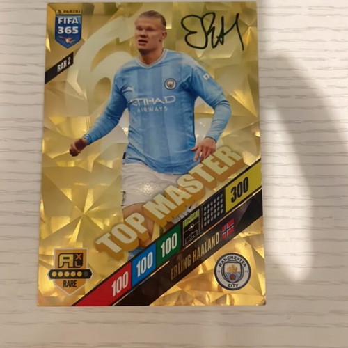 Top Master Haaland Card with Signature 2024 like new