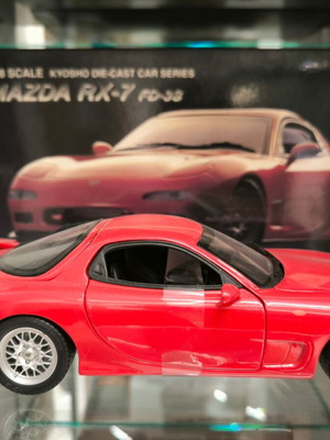 Kyosho Mazda RX7 FD-3S 1/18 κόκκινο καινούργιο μοντέλο