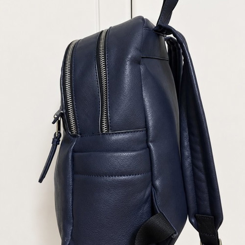 Caprisa blue backpack used with visible wear