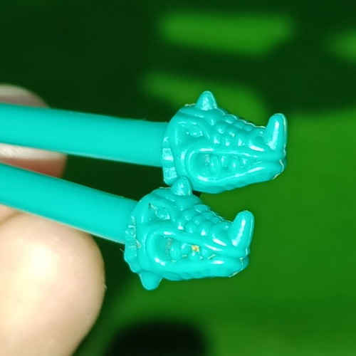 Mighty Max Dragon Island Missiles spare parts used, set of 2