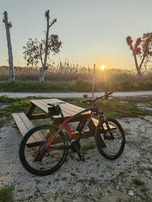 Giant MTB XTC Fox Carbon 26 ιντσών μεταχειρισμένο, κόκκινο, ανδρικό ποδήλατο