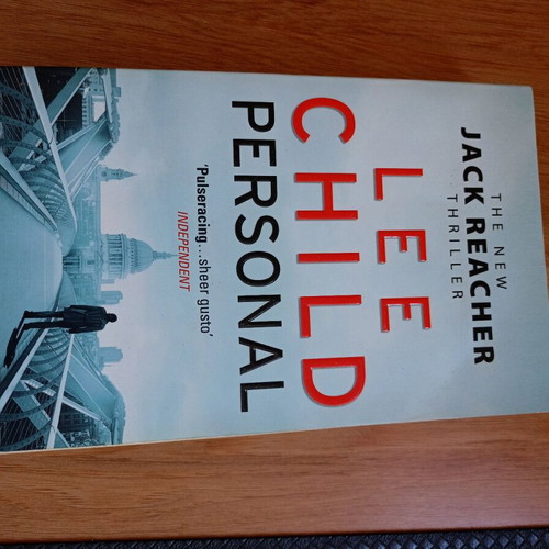 Personal Lee Child used English book